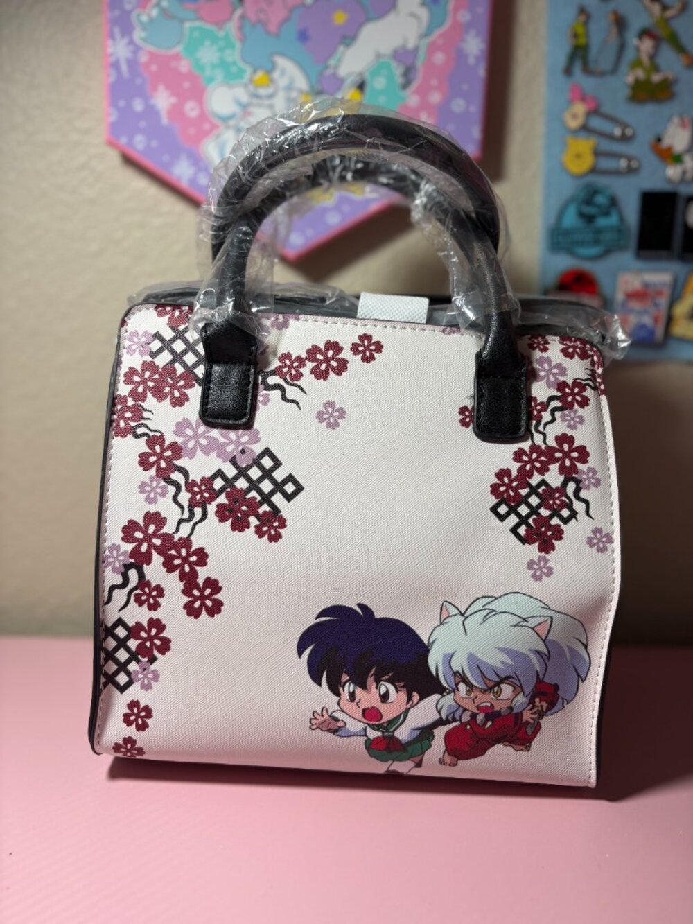 Hot Topic InuYasha Chibi Kagome & InuYasha Satchel Bag